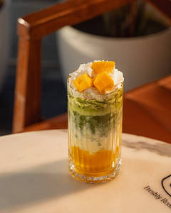 Mango Matcha Iced