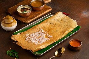 Ghee Onion Ravva Dosa