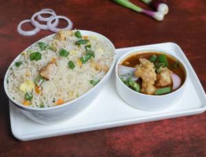 Chicken Fried Rice / Chilli Chicken