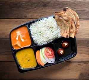 Paneer Makhani Meal Box ( 5-Compartment Meal Box)