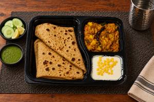 Jain Thali 3 (No Onion,No Garlic Preparation)