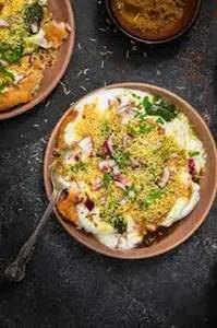 Dahi Aloo Tikki Chaat