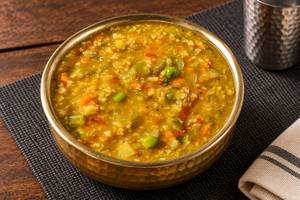 Vegetable Masala Oats (Serve One)