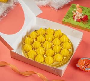 Kesari Mawa Modak 21 Pcs