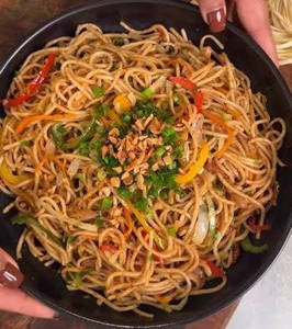 Burnt Garlic Noodles