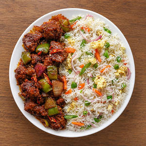 Chilli Chicken + Chicken Fried Rice