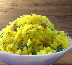 Jain Poha With Sev