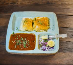 Butter pav bhaji