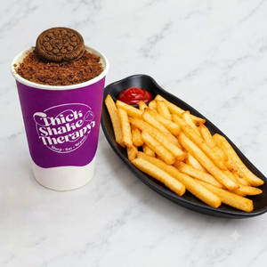 Choice Of Thickshake + Salted Fries