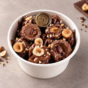 Nutella Rocher Brownie Bomb