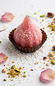 Rose Coconut Modak