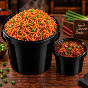 Veg Triple Schezwan Noodles Bucket