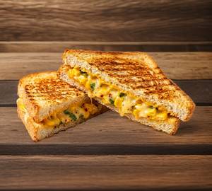 Cheese corn sandwich