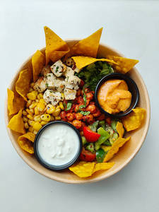 Protein Punjabi Chana Mexican Bowl (28gm Protein )