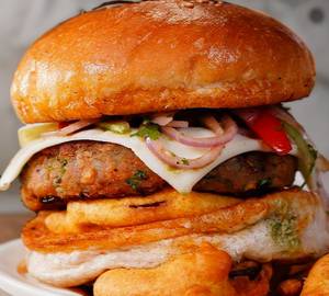 Aloo tikki burger