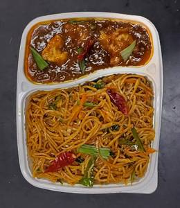 Schezwan Veg Noodle & Gobi Schezwan Sauce