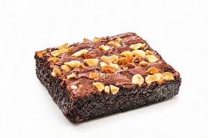 Fudgy Almond Brownie (1pc)