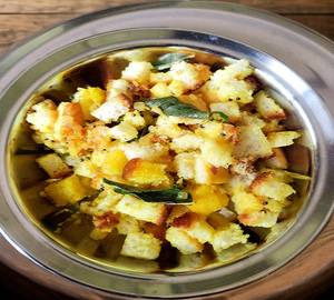 Bread Upma Snacks