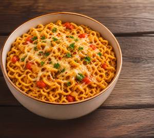 Cheesy Maggi Noodles