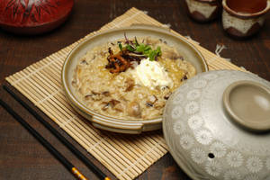 Miso Shiitaki Risotto Mushrooms