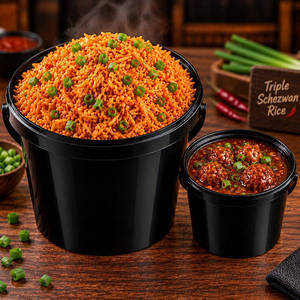 Veg Triple Schezwan Rice Bucket
