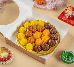 Assorted Modak Box 21 Pcs