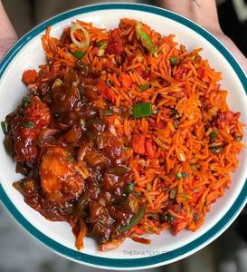 Chicken Manchurian Rice