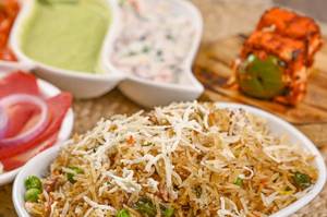 Paneer Tikka + Veg Biryani