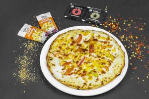 Tomato and Corn Pizza