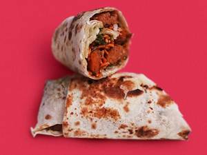 Chicken Tandoori Seekh Kebab  Roll.