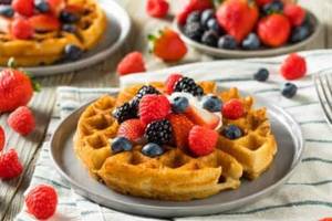 California Blueberry Waffle