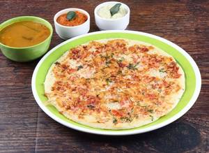 Onion Tomato Uttapam