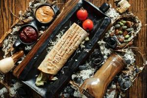 Veg Schezwan Cheese Wraps
