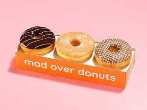 Classic Box Of 3 Donuts