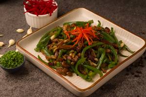 Stir Fried Green Pepper Pork