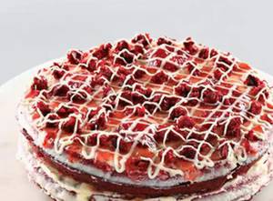 Red Velvet Waffle Cake ( Double Layer)