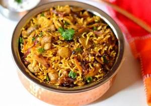 Mushroom Biriyani [Serves 1]