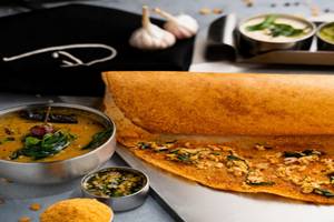 Roasted Garlic Dosa