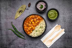 Punjabi Cholae Rice Bowl