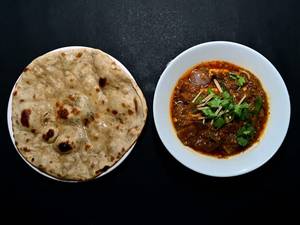 Half Kadhai Paneer + 3 Butter Roti