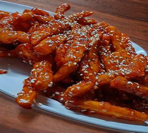 Honey Chilli Potato