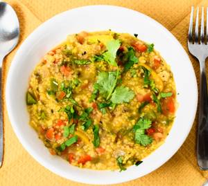 Green Moong Dal Khichdi