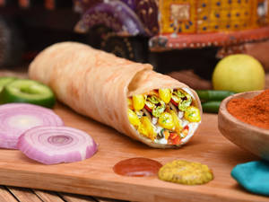 Masala Corn Roll