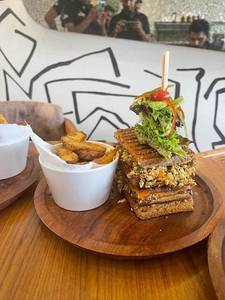 Scrambled Tofu Sandwich