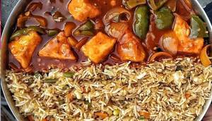 Chilli Paneer Rice bowl