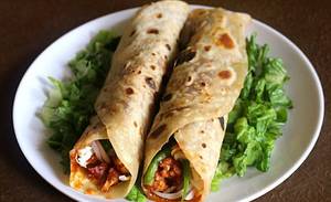 Veg Manchurian Roll