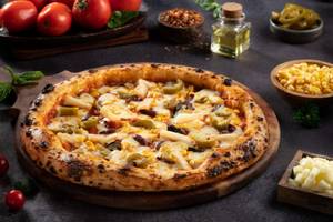 Naples - Pineapple, Corn & Jalapenos Pizza(No Onion No Garlic)