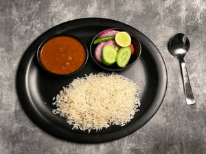 Chole + Rice + Salad