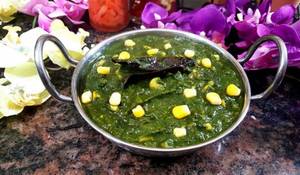 Palak Butter Corn