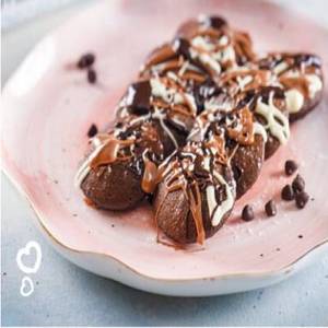 Triple Chocolate Pancakes